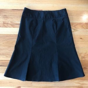 Gap Flutter Skirt Sz 8 Black